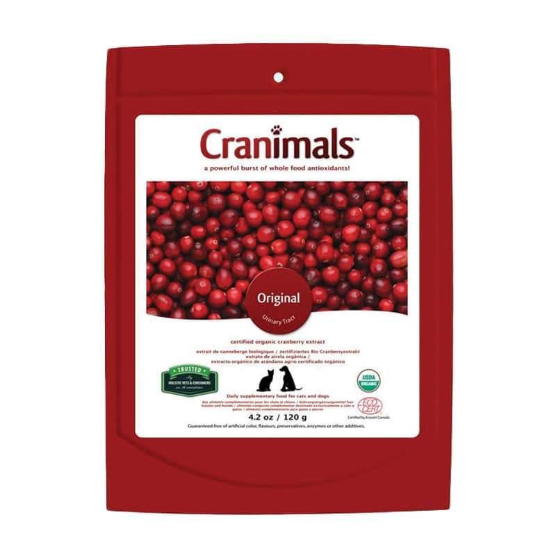 Cranimals Original Organic Pet Supplement Powder 120g - Supports Pet Health & Vitality for Dogs and Cats | Perfect for Daily Nutrition Boost