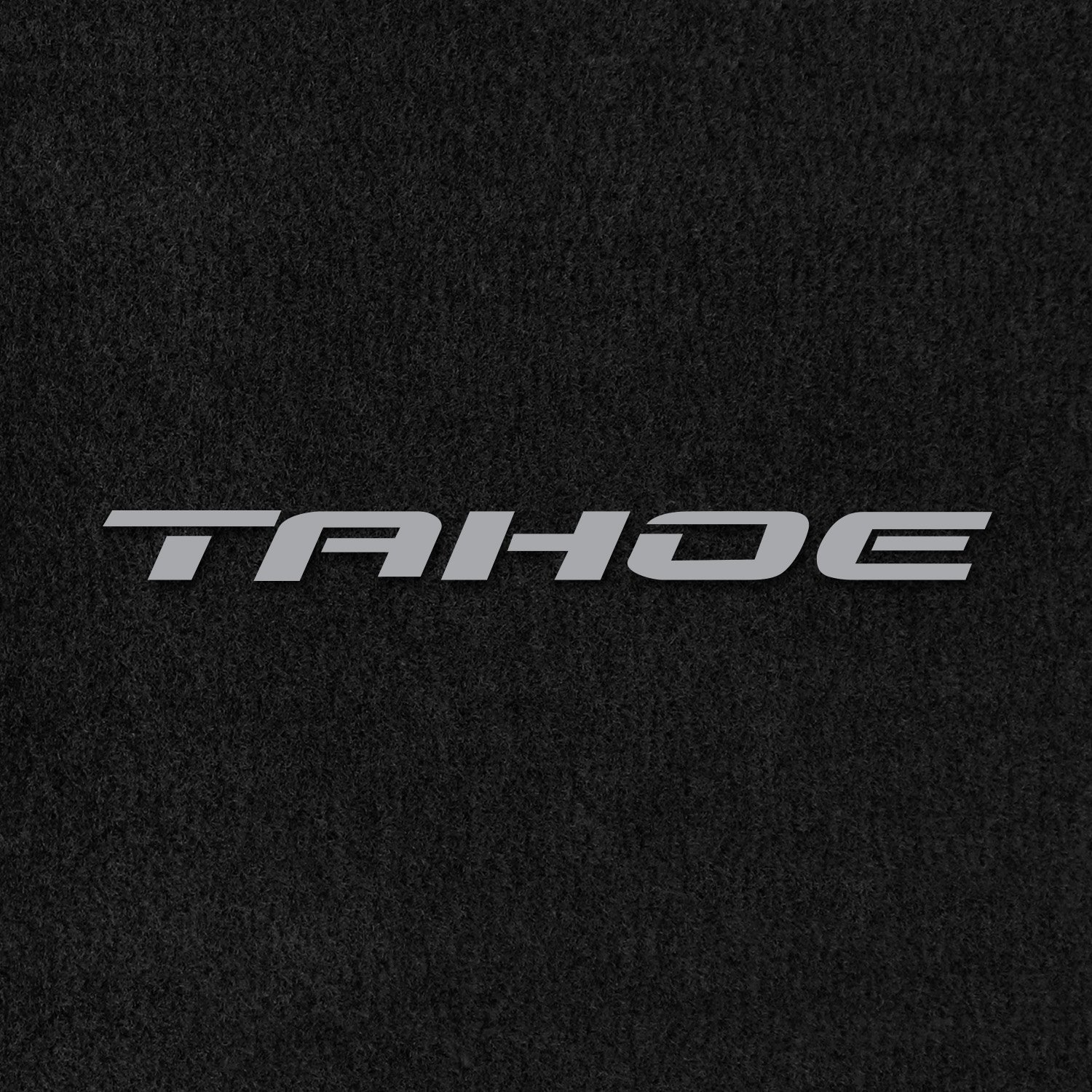 Lloyd Mats Velourtex Black Front Floor Mats for Chevrolet Tahoe 1995-2006 with Silver Tahoe Embroidery - Premium Car Floor Protection for SUV Interior Accessories & Custom Fit Auto Floor Liners