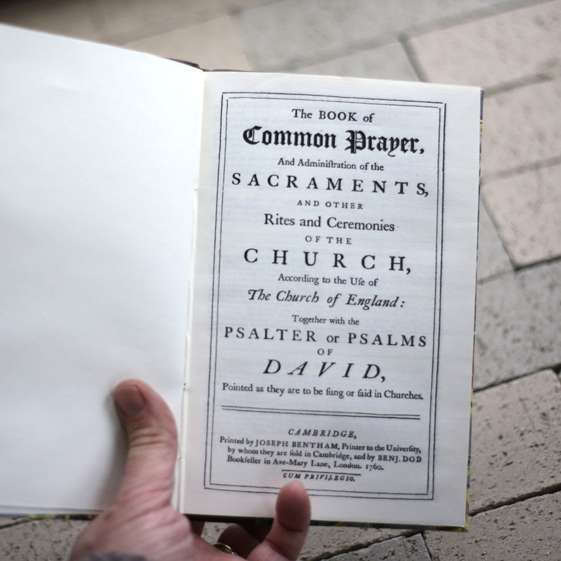 A Book of Common Prayer - Classic Christian Devotional Guide for Daily Worship & Spiritual Growth | Perfect for Personal Prayer, Church Services & Bible Study