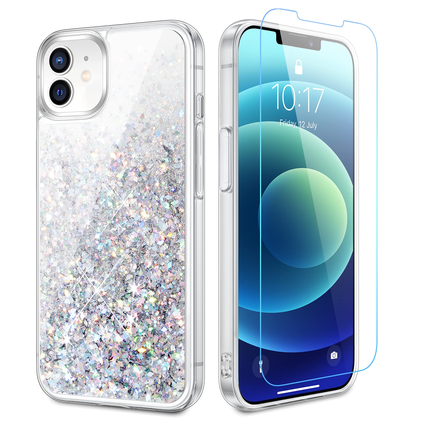 Sparkly Glitter Phone Case for iPhone 12 & iPhone 12 Pro (6.1
