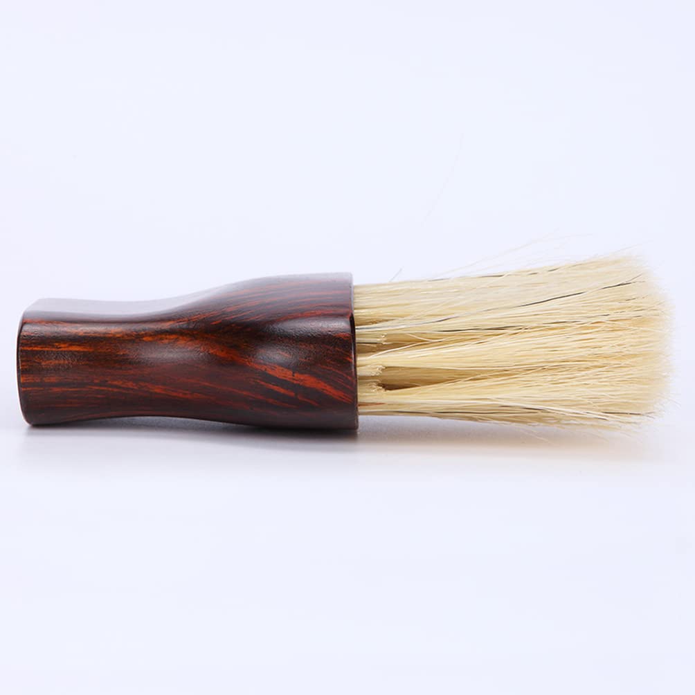 1pc Professional Hair Brush & Barber Neck Duster - Soft Nylon Wool Hairdressing Brush for Haircut, Broken Hair Cleaning, and Face Dusting | Perfect for Salon, Home Use, and Child Hair Care