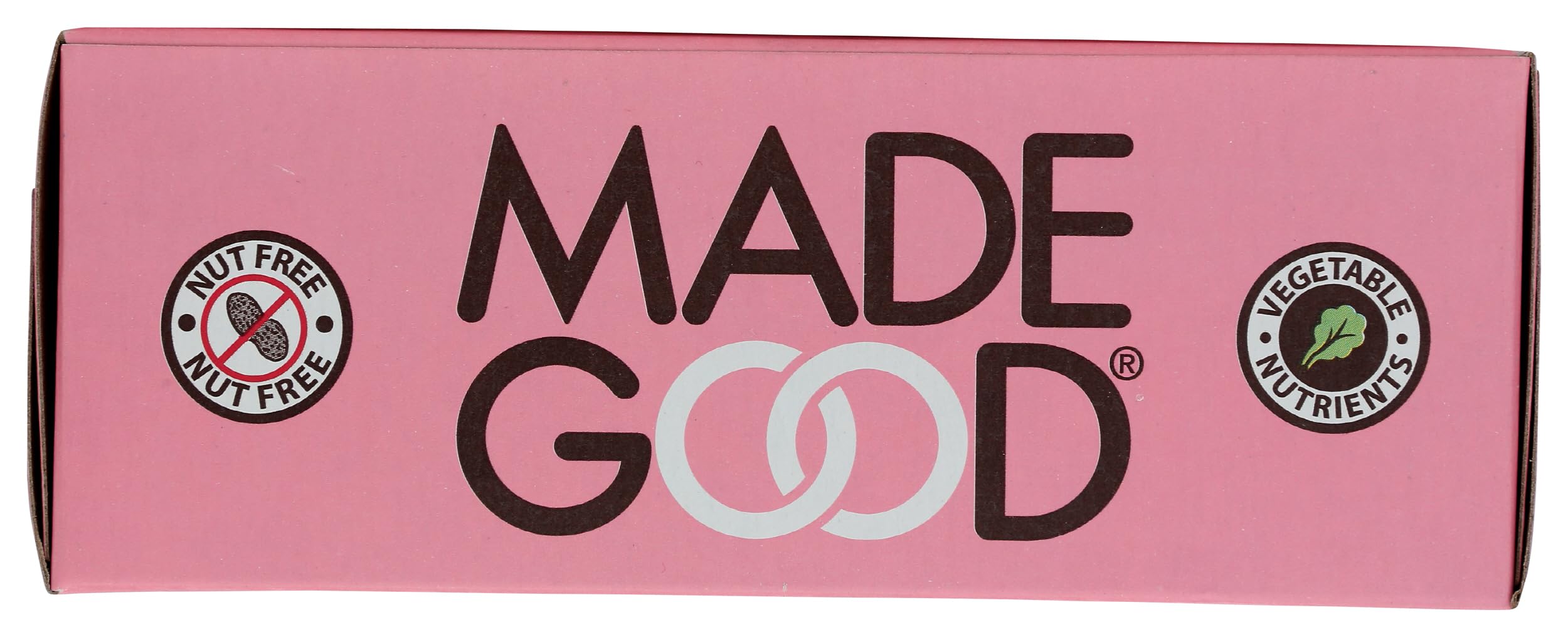 MadeGood Strawberry Crispy Squares - 6 Pack of Healthy, Gluten-Free Snacks (0.78oz Each) - Perfect for School Lunches, Office Snacks & On-the-Go Energy Boost