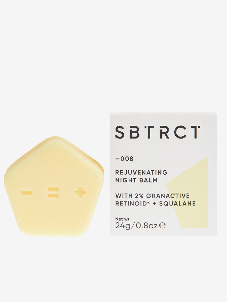 SBTRCT Rejuvenating Night Balm Refill - Hydrating & Anti-Aging Face Cream for Overnight Repair - Perfect for Dry & Sensitive Skin - Use Before Bed for Deep Moisturization