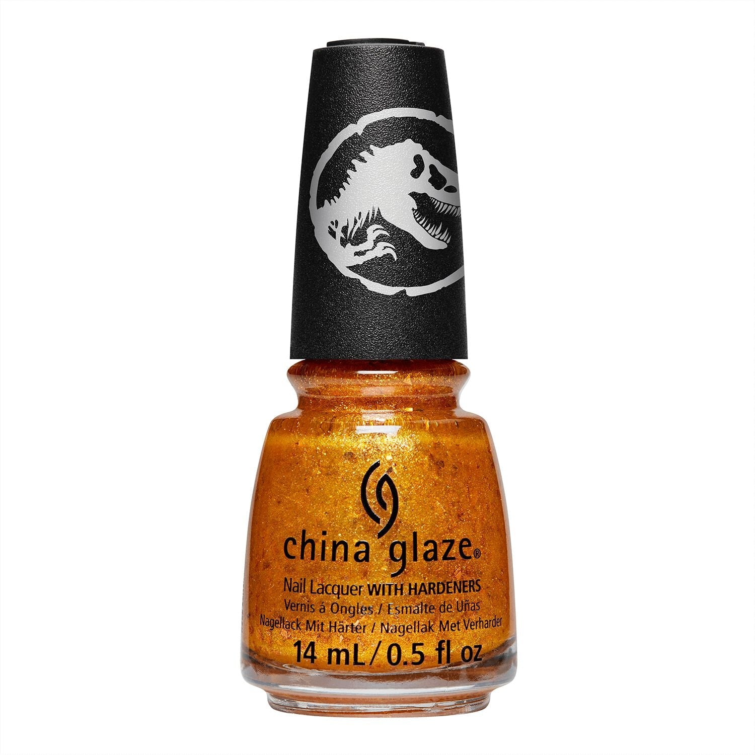 China Glaze Preserved In Amber Nail Polish 0.5 oz #85236 - Long Lasting Shine for Manicures & Pedicures