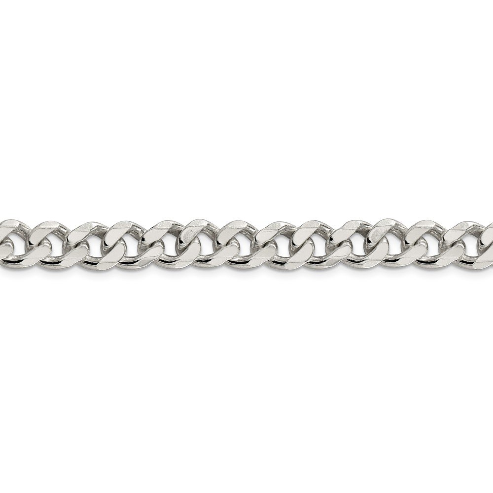Solid 925 Sterling Silver 9mm Curb Link Cuban Chain Necklace for Men & Women - Perfect for Layering, Gift Giving & Everyday Wear