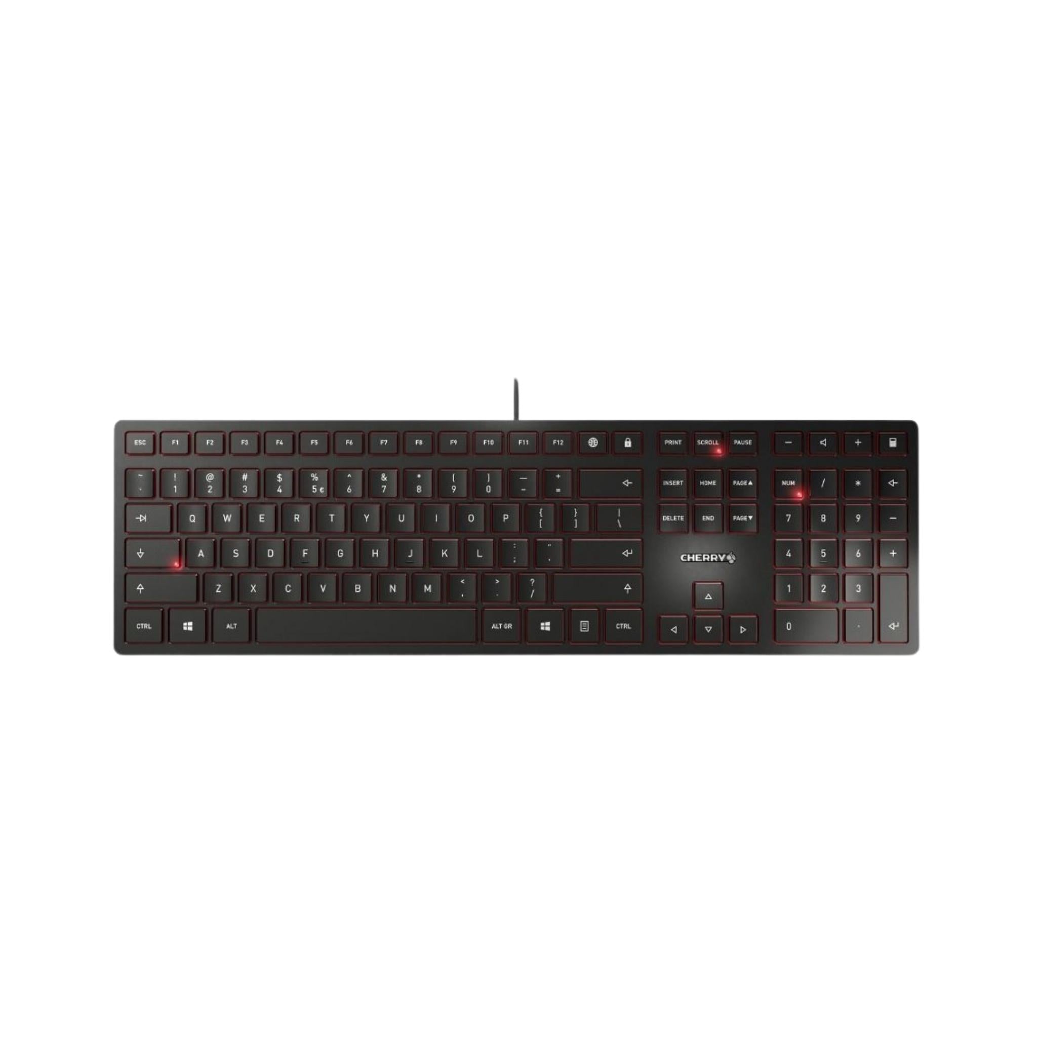 Cherry KC6000 SLIM Ultra Flat Designer Keyboard - Compact & Ergonomic Wireless Keyboard for Office, Gaming, and Home Use