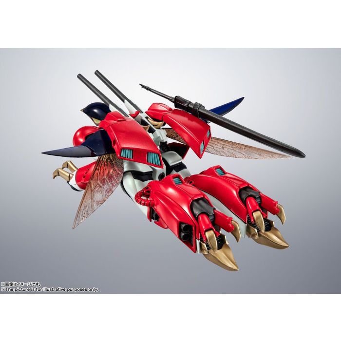 Bandai Metal Robot Spirits Aura Battler Billbine Action Figure Collectible Model - High-Quality Anime Robot Toy for Display & Collection | Perfect for Anime Fans, Model Enthusiasts & Gift Giving