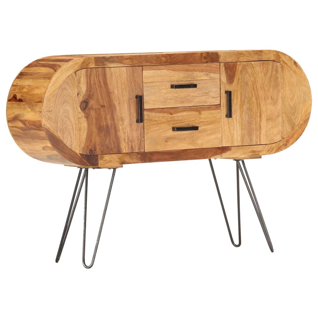 Solid Sheesham Wood Dining Cabinet - 46.5