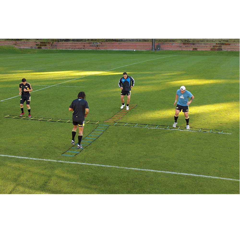 XLR8 Team Agility Cross Ladder - Speed Training Equipment for Soccer, Football & Basketball Drills - Improve Footwork & Coordination for Athletes