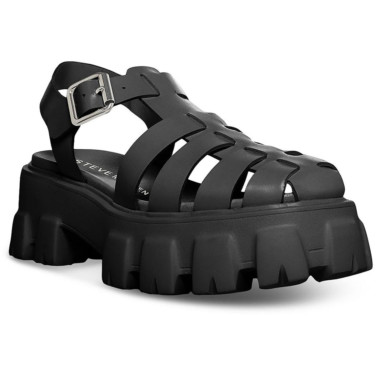 Steve Madden Women's Echo Fisherman Sandal - Comfortable Leather Slide Sandals for Summer | Beach, Vacation & Casual Outfit Essential