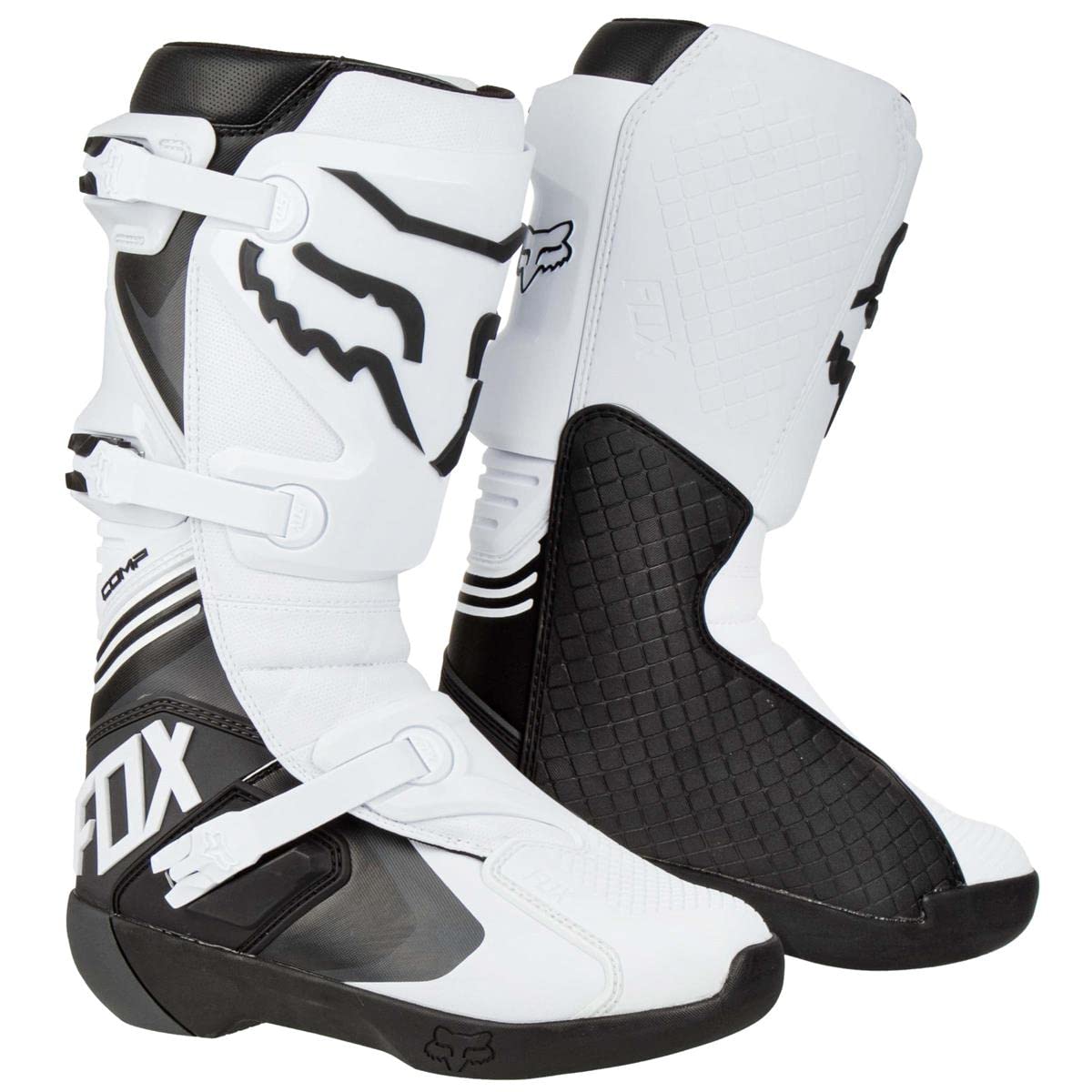 Fox Racing Men's Comp Motocross Boots - Dirt Bike Motorcycle Riding Boots for Off-Road Racing & Adventure Riding | Protective Footwear for MX, Enduro & Trail Motorcycles