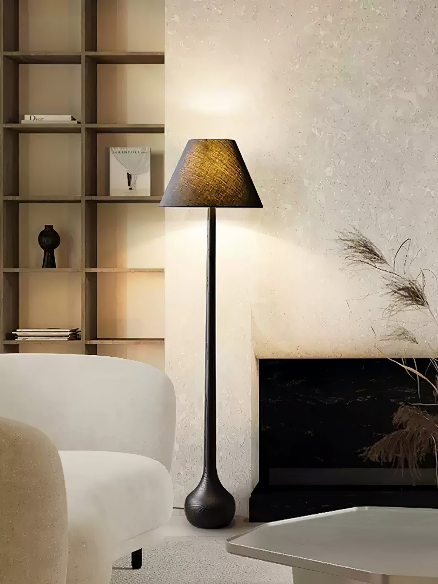 Final Strike Floor Lamp - Modern LED Standing Light for Living Room, Bedroom & Office - Adjustable Brightness & Color Temperature
