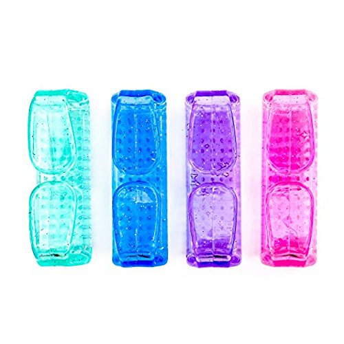 2-Piece Handle Grip Nail Brush Set - Professional Manicure & Pedicure Tool for Finger and Toe Nail Cleaning - Perfect for Home Spa, Salon Care and Personal Hygiene