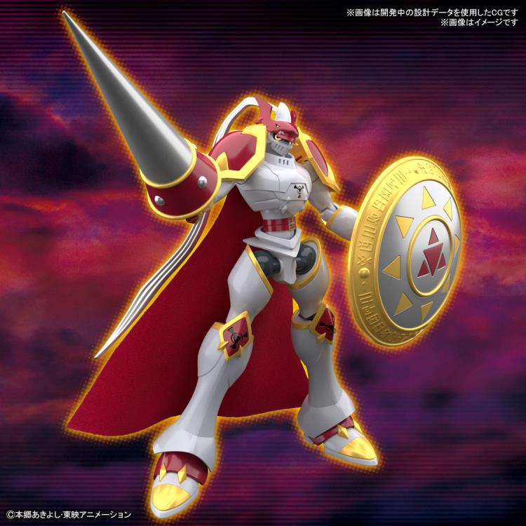 Figure Rise Standard Digimon Tamers Dukemon/Gallantmon Plastic Model Kit - Build & Display for Anime Fans & Collectors