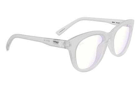 Spy Optic Screen Boundless Blue Light Blocking Glasses - Round Frame with Color & Contrast Enhancing Lenses for Computer, Gaming & Digital Eye Strain Relief
