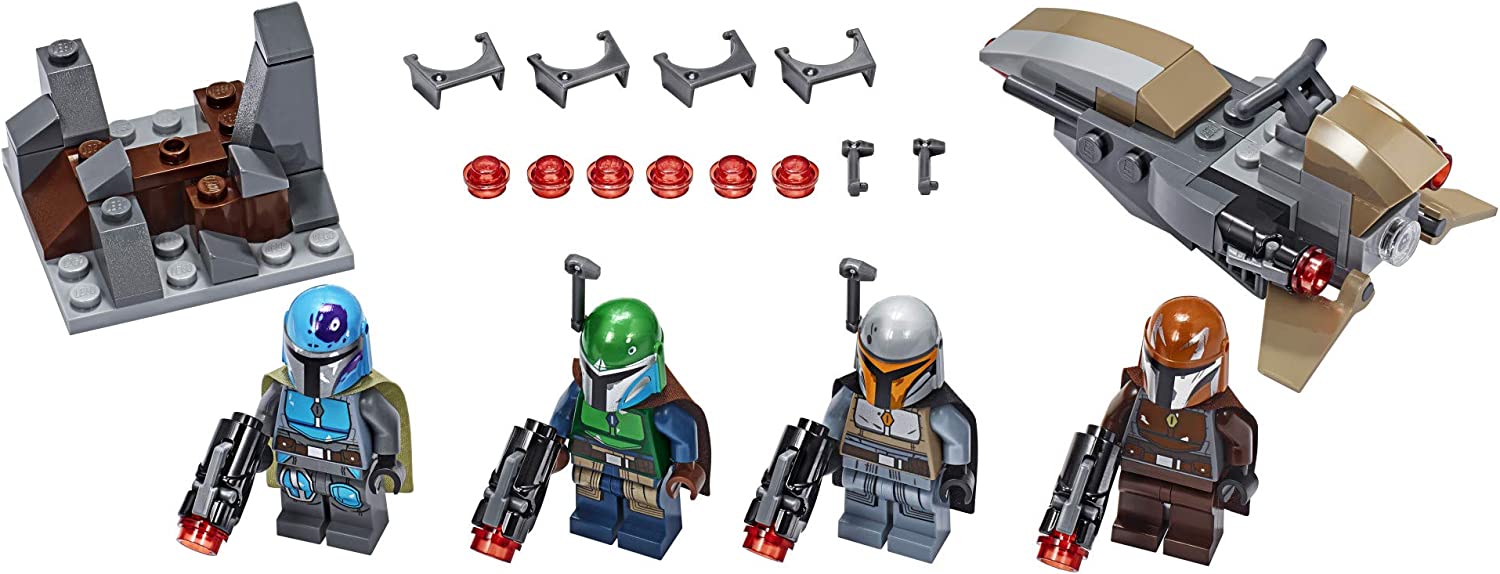 LEGO Star Wars Mandalorian Battle Pack 75267 Building Toy Set - Perfect for Kids' Birthday Gifts & Star Wars Collectors Display