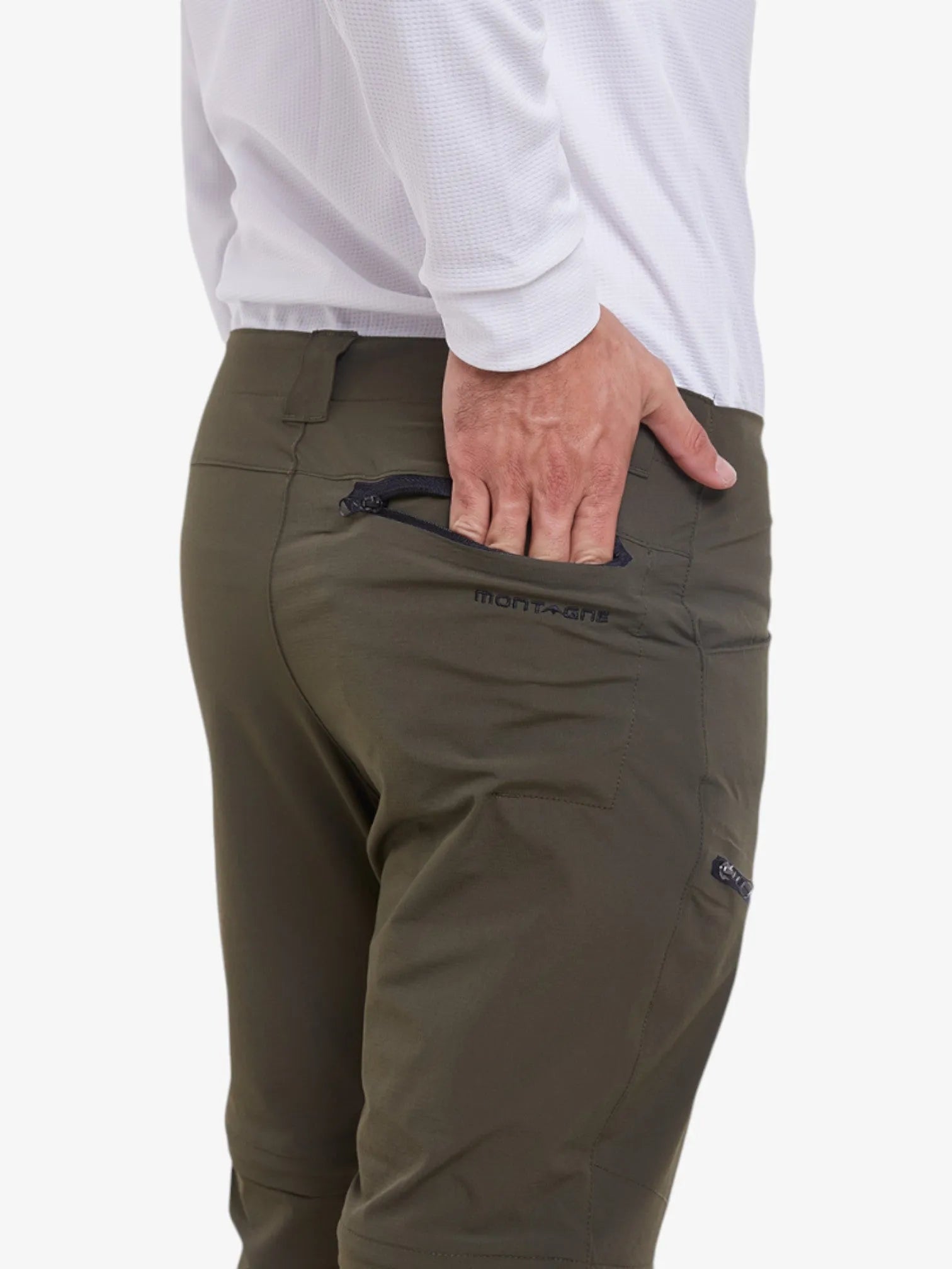 Katmandu Trekking Convertible Pants - Military Green Hiking & Outdoor Adventure Pants for Men & Women | Perfect for Camping, Backpacking & Travel