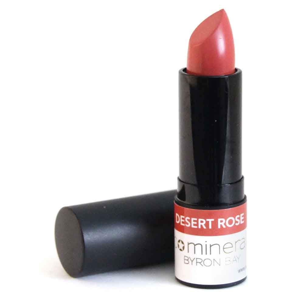 Eco Minerals Lipstick - Desert Rose | Natural & Vegan Lip Color for Daily Wear, Parties & Special Occasions