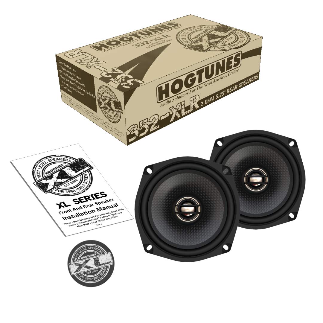 Hogtunes 352-XLR High Performance XL Series 5.25