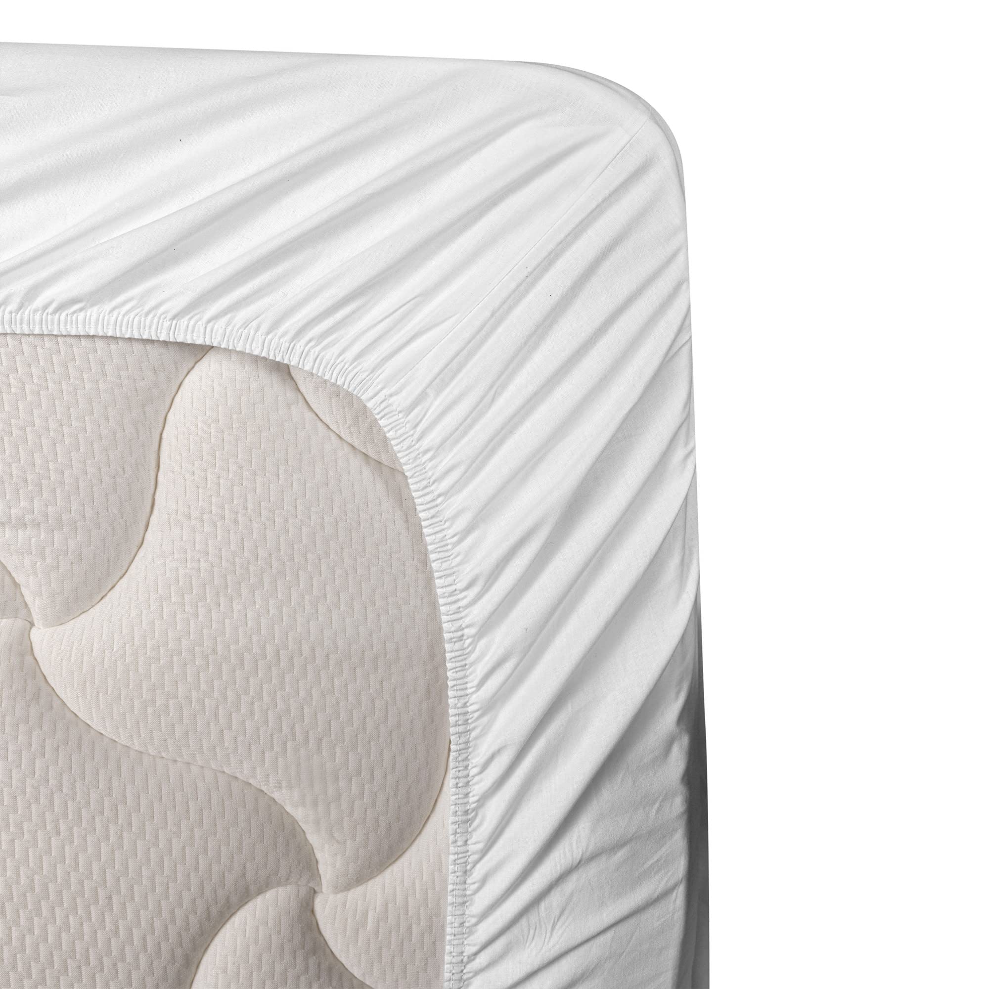 Ambesonne Anchor Sheet Set - 4 Piece King Size Bedding with Faceless Captain & Beard Seaman Illustration | Brown & White Nautical Themed Fitted Sheet, Flat Sheet & Pillowcases | Perfect for Coastal Decor, Beach House Bedrooms & Maritime Enthusiasts