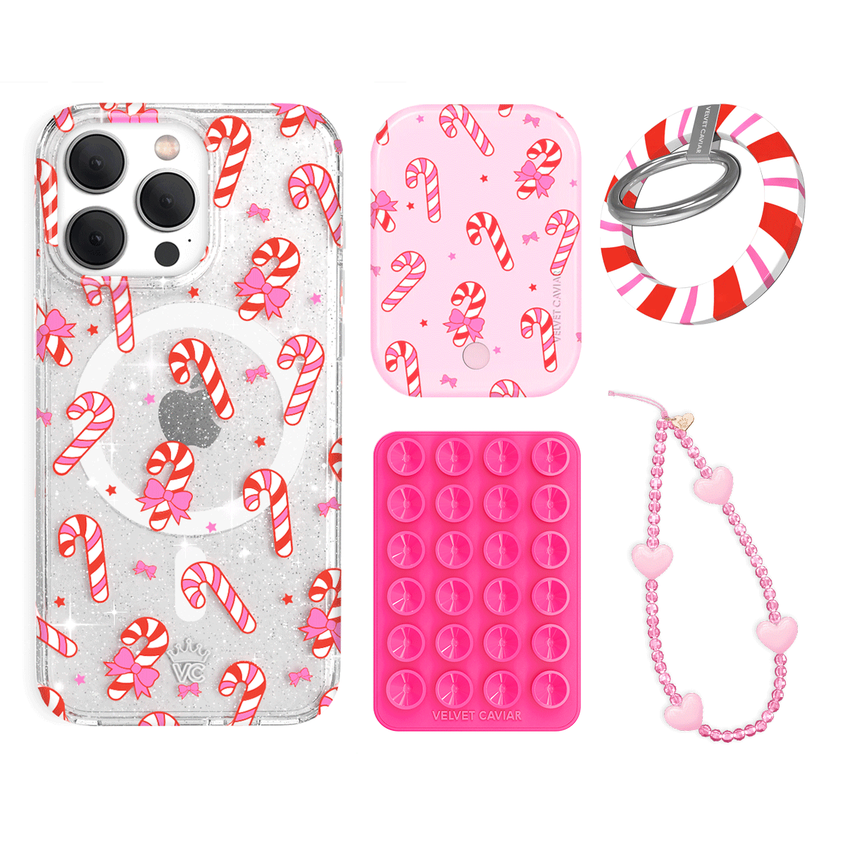 Peppermint Princess iPhone Case with Grip - Anti-Slip Protective Phone Cover for iPhone 13/14/15 Pro Max - Cute Mint Green Aesthetic Design for Women & Girls - Perfect for Work, Gym, and Everyday Use