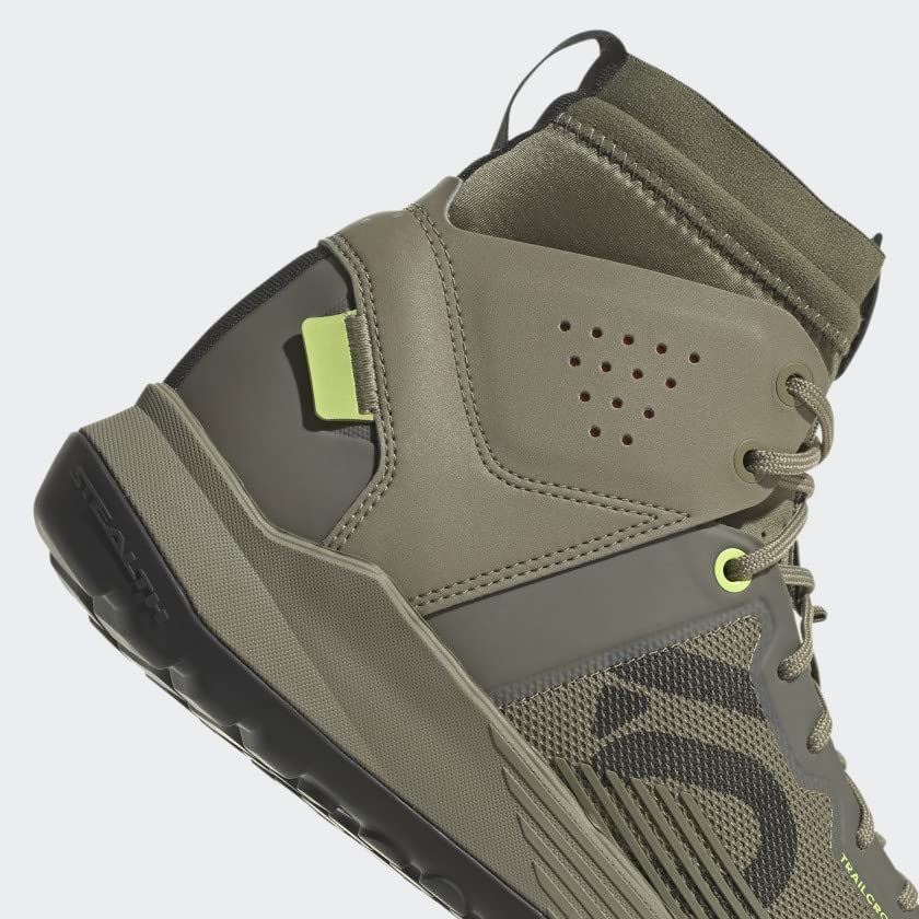 Five Ten Trail Cross Mid Pro Mountain Bike Shoes - Durable & Comfortable MTB Shoes for Trail Riding & Cycling Adventures - Perfect for Off-Road Biking & Outdoor Sports