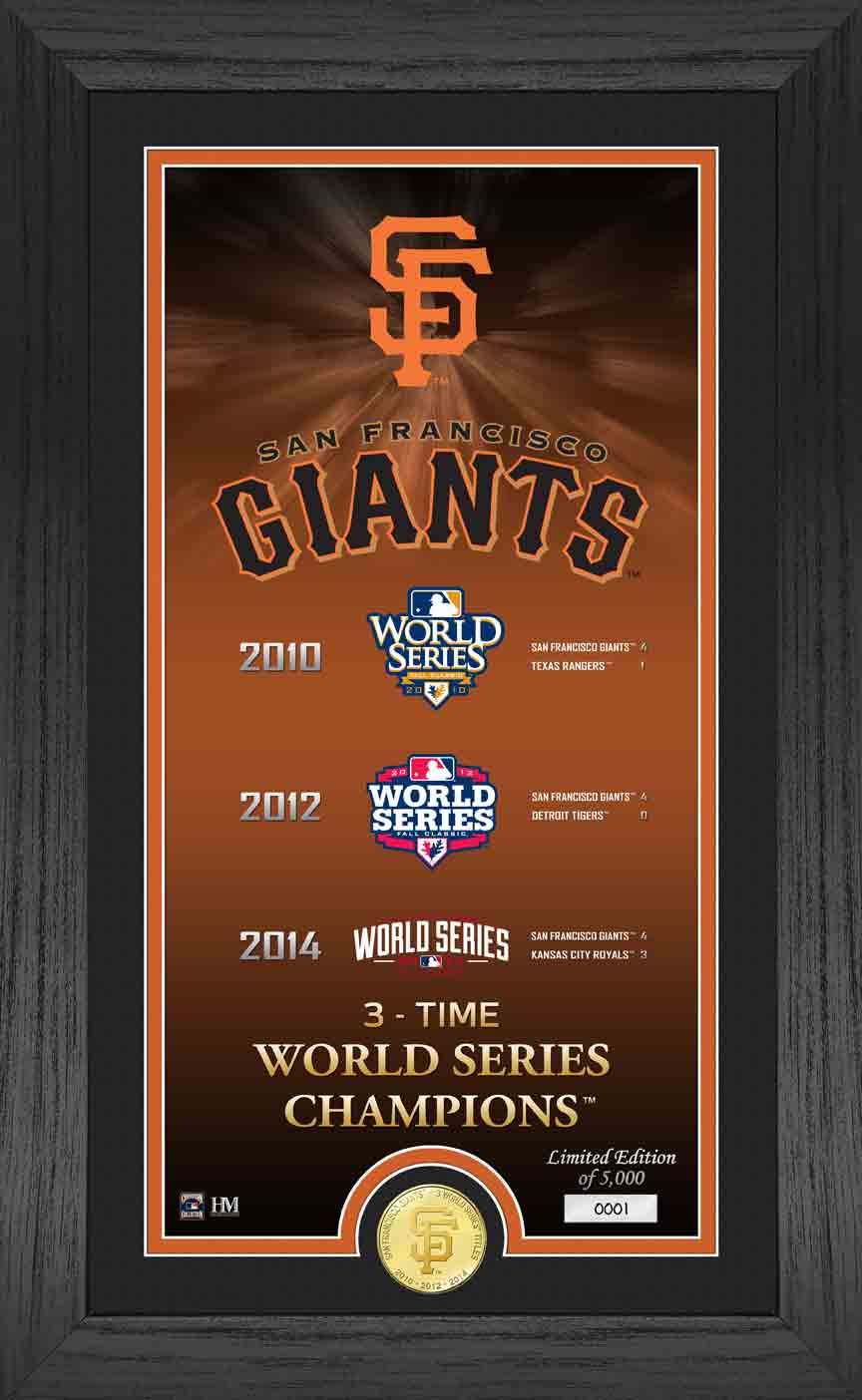 San Francisco Giants Legacy Supreme Bronze Coin - Limited Edition Collectible Photo Mint for Baseball Fans & Memorabilia Enthusiasts - Perfect for Display, Gifts, and Sports Collections