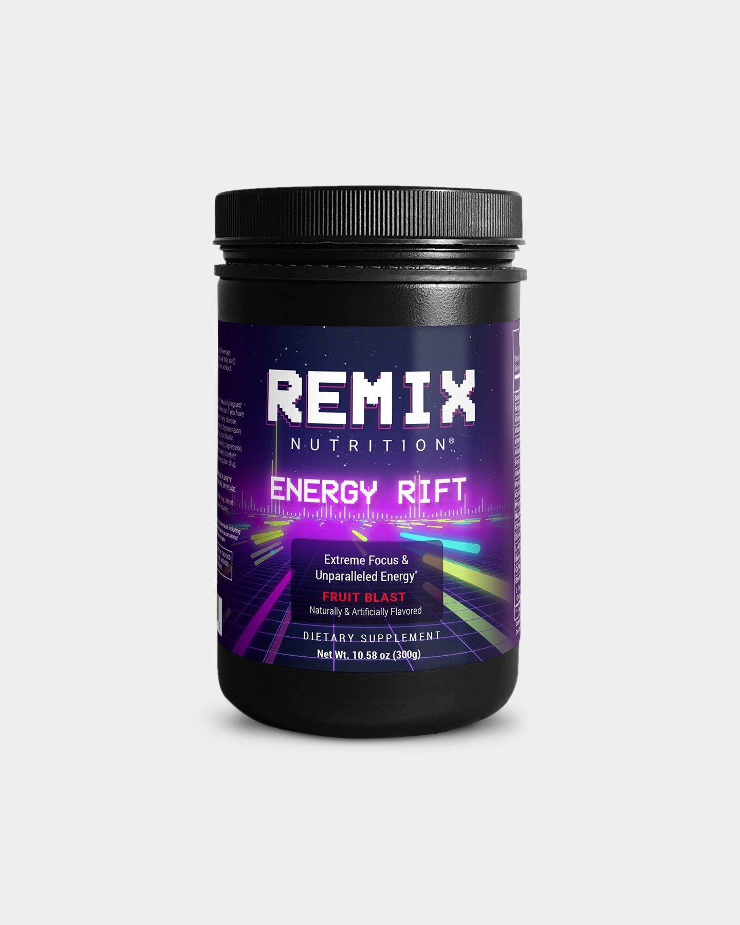 Remix Nutrition Energy Rift Fruit Blast - Premium Pre-Workout Supplement for Gym & Fitness | Boost Energy & Focus for Athletes & Bodybuilders | Delicious Fruit Flavor for Enhanced Performance