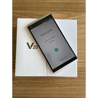 LG V20 VS995 64GB Silver Unlocked Smartphone for Verizon - Premium Android Phone with Hi-Fi Quad DAC, Dual Cameras & Removable Battery | Perfect for Streaming, Gaming & Business Use