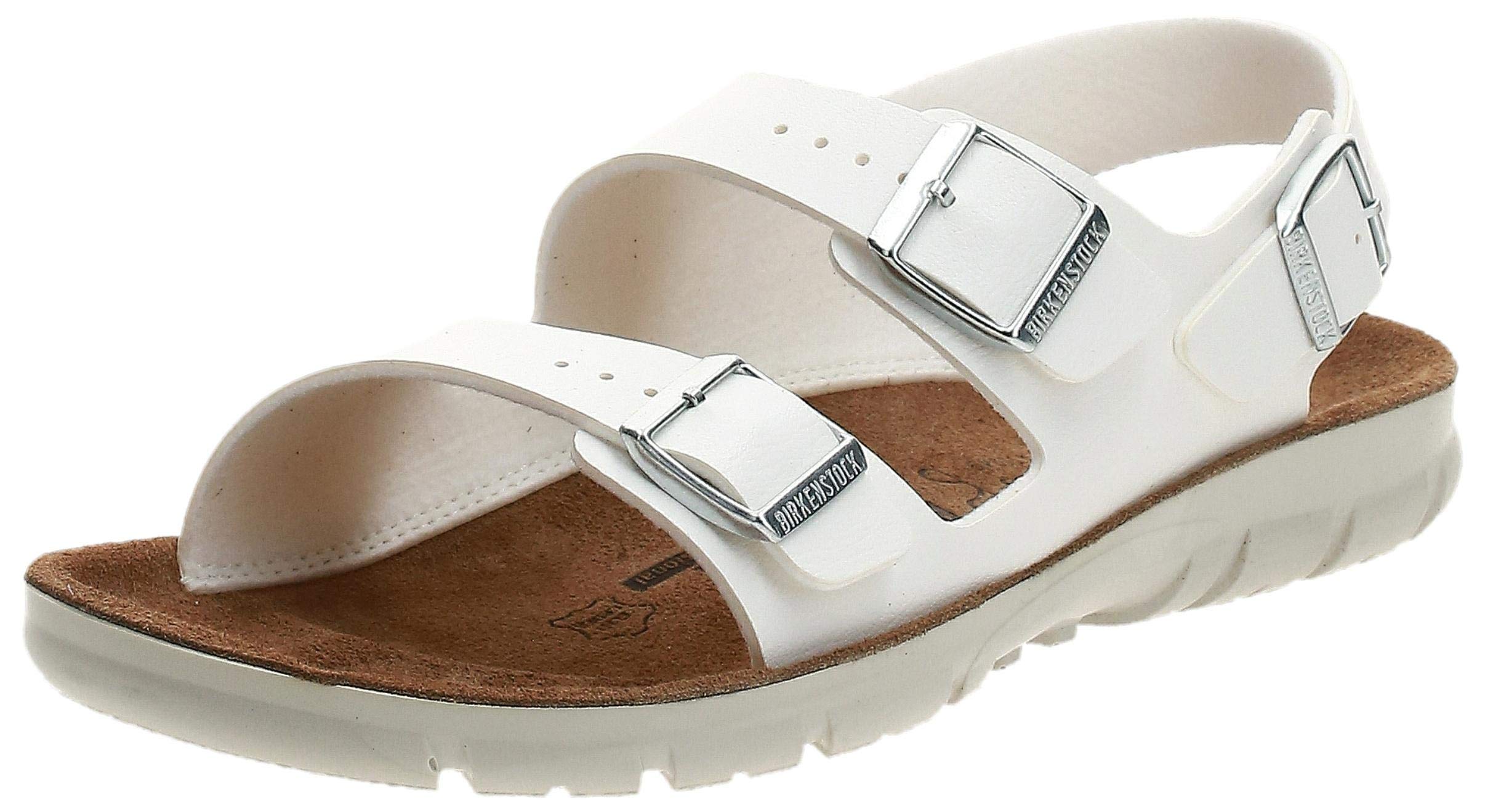 Birkenstock Women's Arizona Soft Footbed Ankle Strap Sandals - Comfortable Leather Slides for Casual Wear, Walking & Outdoor Activities