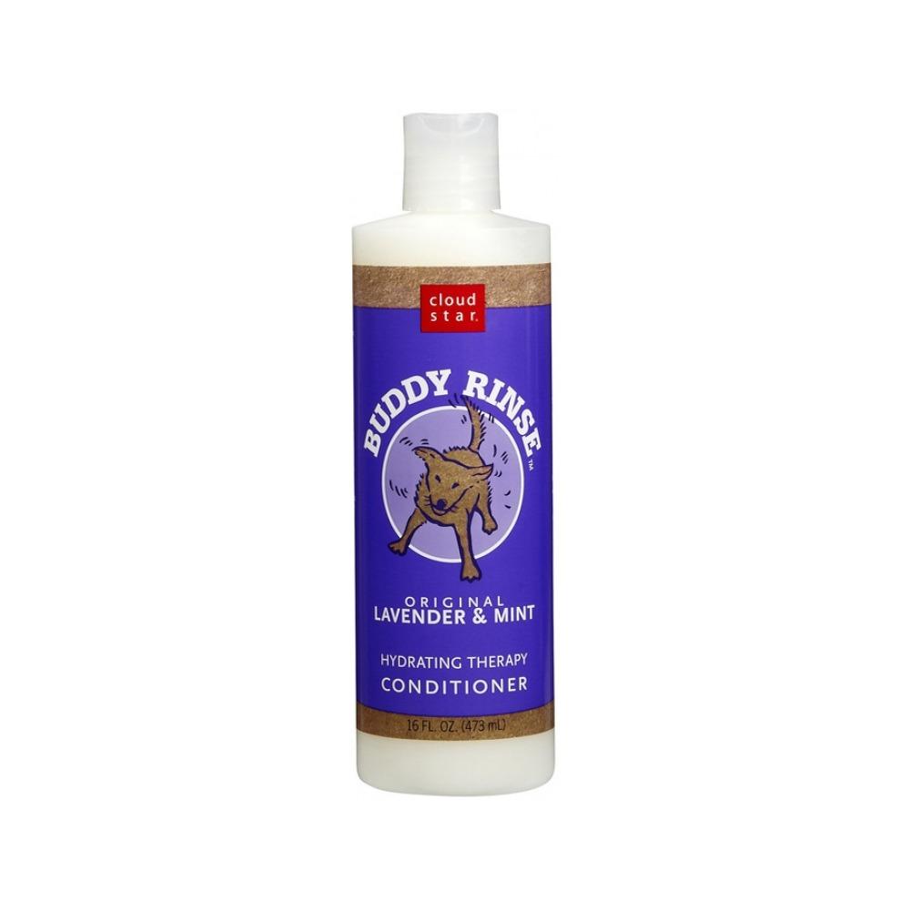 Buddy Rinse Lavender & Mint Hydrating Therapy Conditioner for Dry Damaged Hair - Deep Moisturizing & Repairing Hair Care - Perfect for Daily Use & Salon Quality Treatment