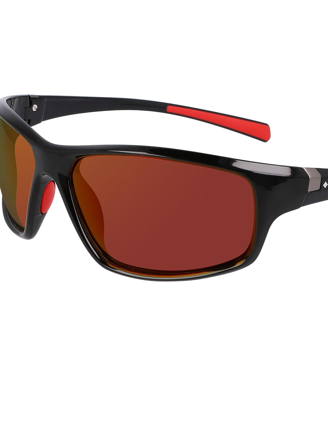 Columbia Men's Slick Creek Rectangular Sunglasses - UV Protection Polarized Outdoor Sports Shades for Hiking, Fishing & Driving