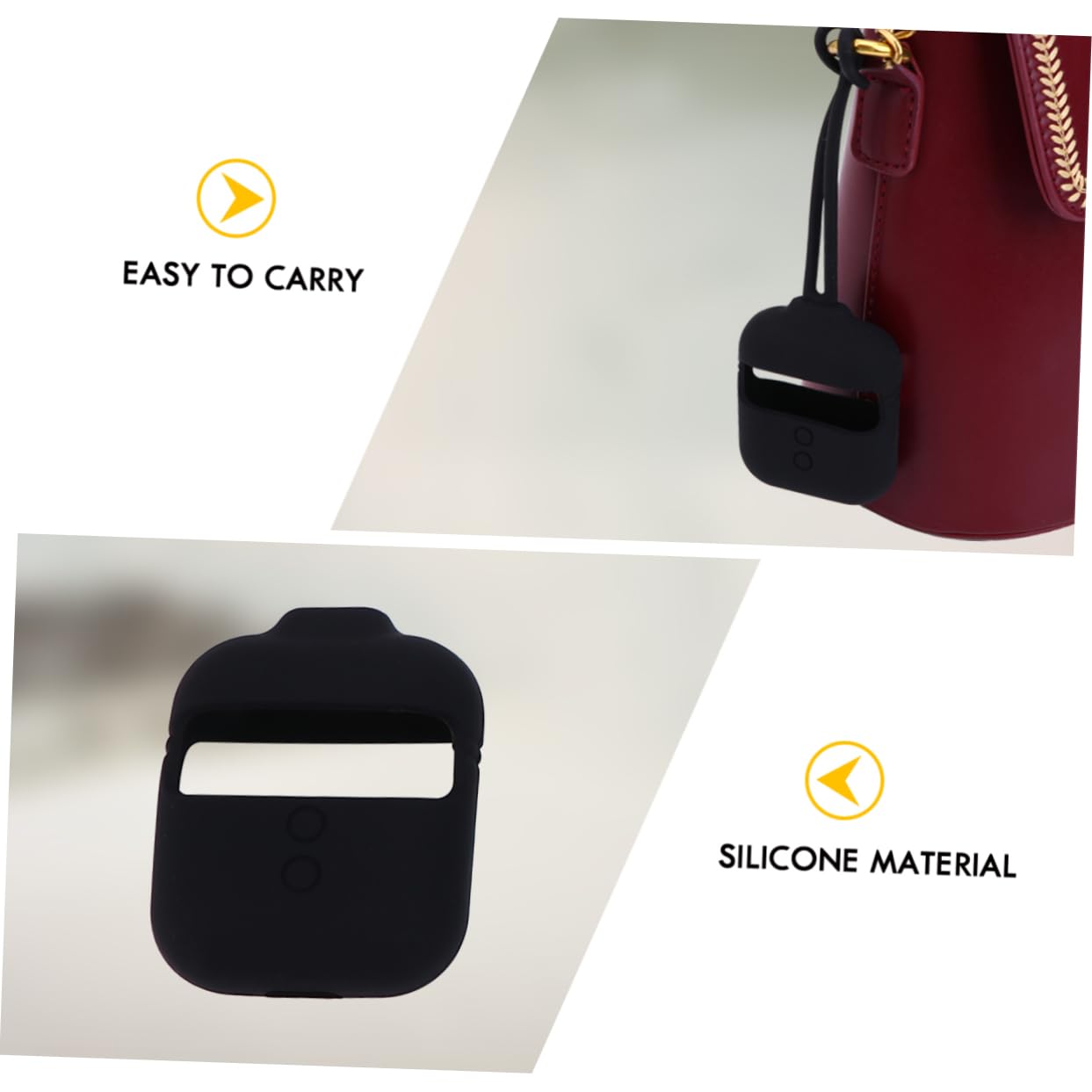 Artibetter 3-Pack Premium Headphone Protective Case - Durable Earbud Storage Pouch for AirPods, Wireless Earbuds & Headphones (Perfect for Travel, Gym & Daily Use)