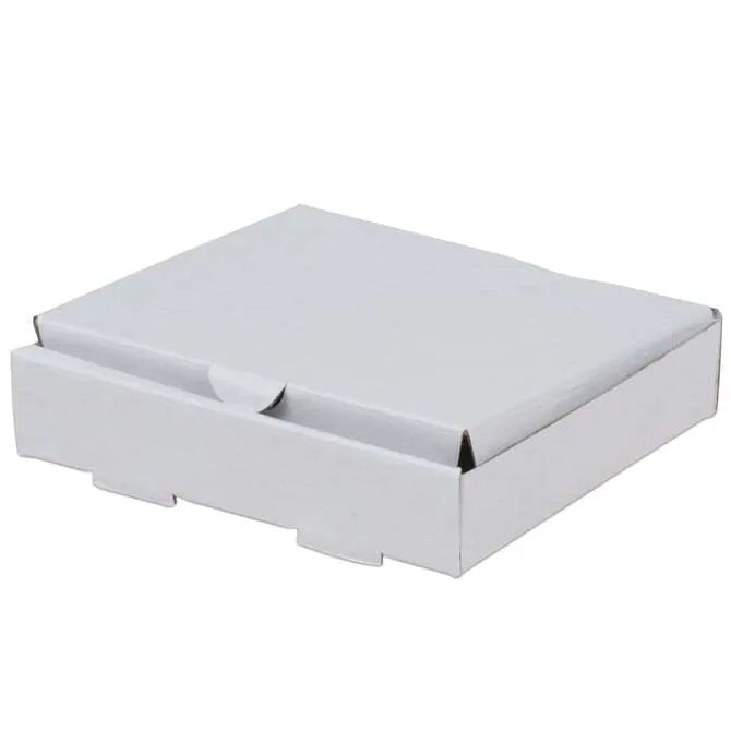Eco-Friendly Corrugated Mini Pizza Boxes - Perfect for Takeout, Delivery & Parties | 50-Pack Bulk Wholesale