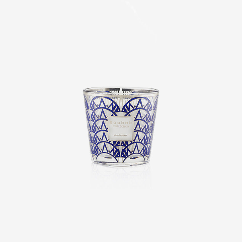 Baobab Collection My First Baobab Manhattan Scented Candle - Luxury Home Fragrance for Relaxation & Romantic Ambience | Perfect for Bedroom, Bathroom & Living Room Decor