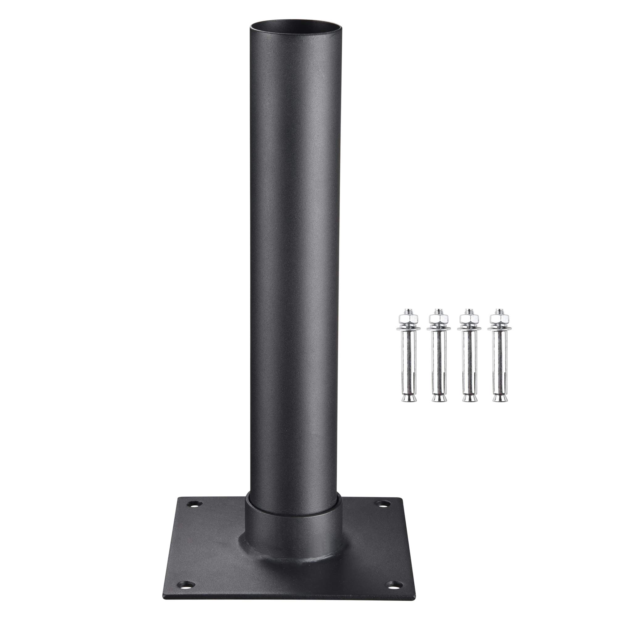Yescom Heavy Duty Flagpole Base Dock Deck Mount Windsock Holder Umbrella Stand for Outdoor Backyard, Patio, Garden, and Poolside Use - Durable and Weather-Resistant