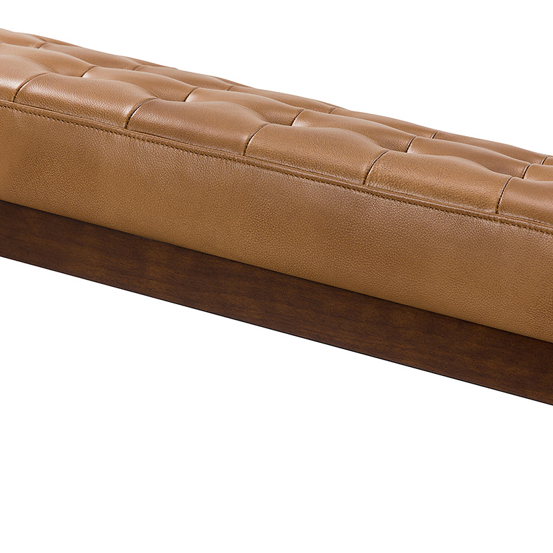 Emilio Mid Century Modern Multifunctional Design Bench - Entryway, Living Room & Bedroom Storage Furniture for Home Decor