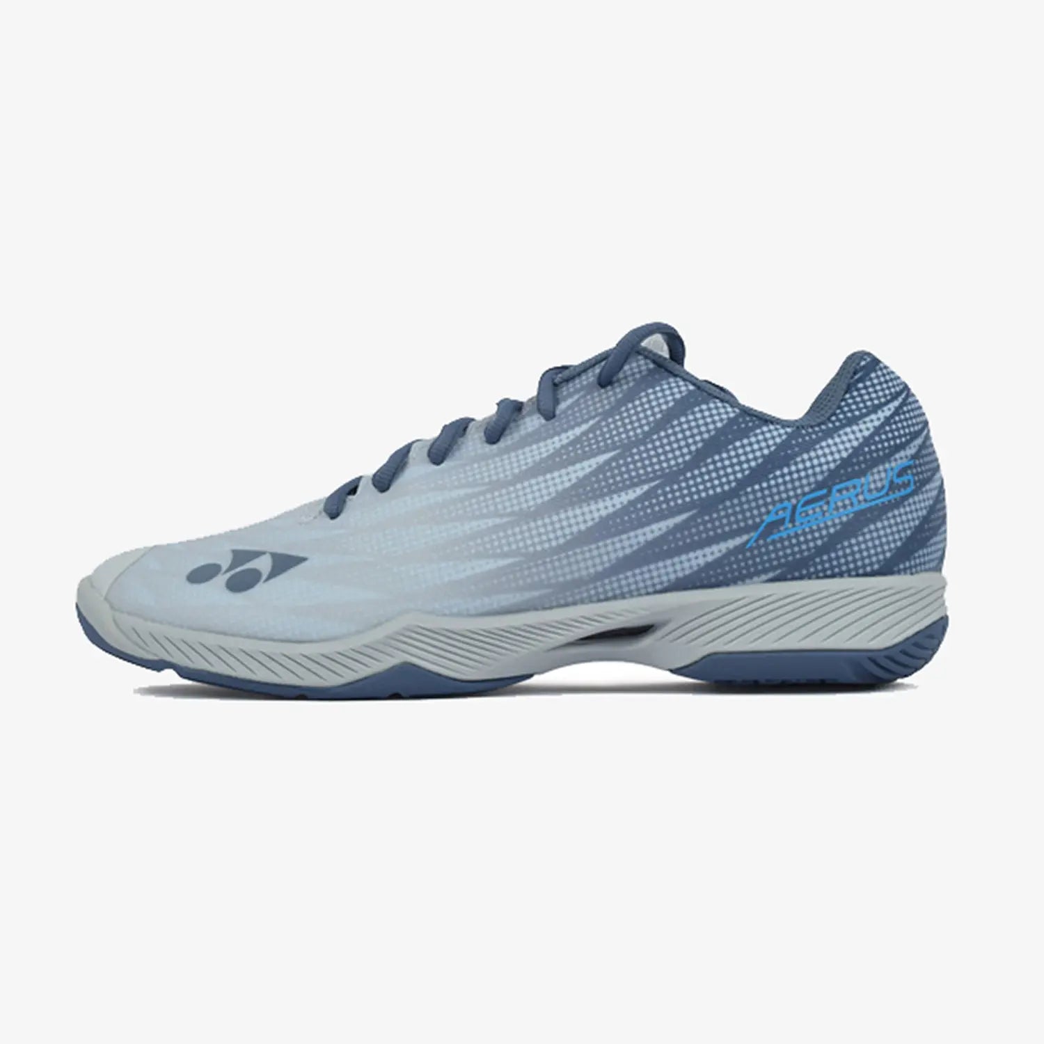 Yonex Aerus Z2 Men's Badminton Shoes - Lightweight & Breathable Blue/Gray Sports Shoes for Indoor Court Play & Training