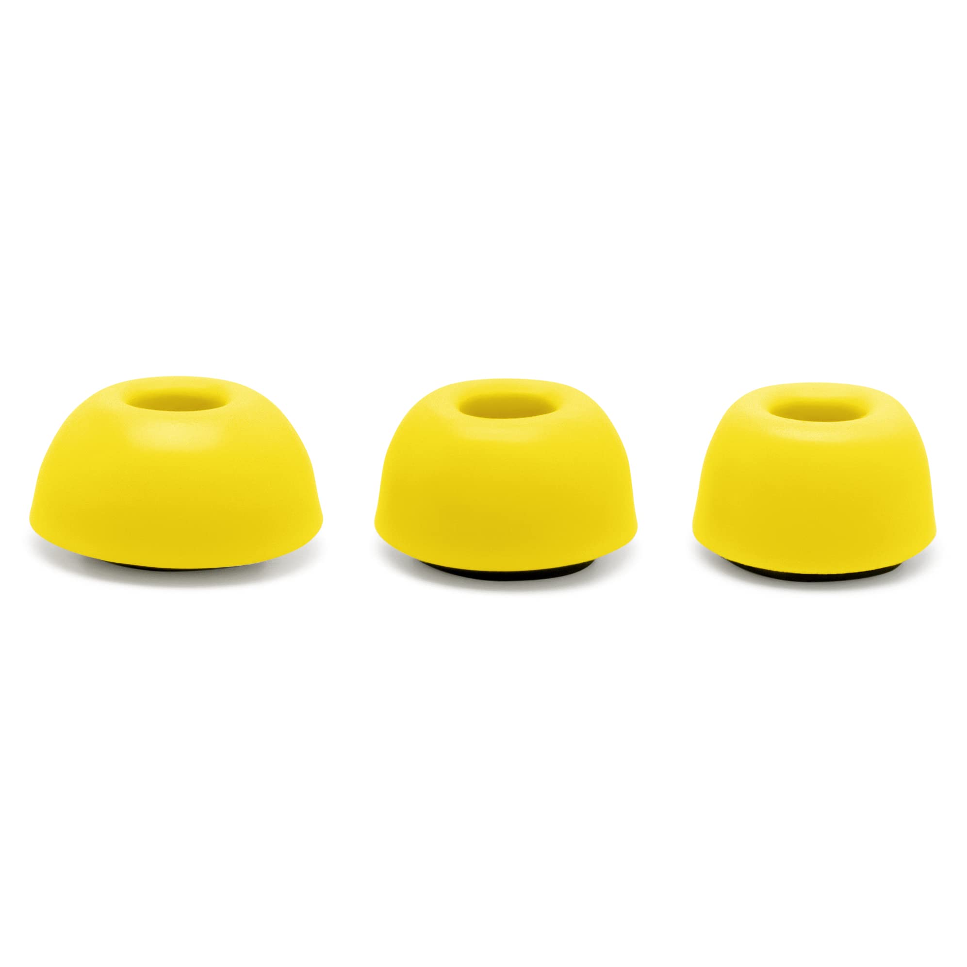 Upgraded Memory Foam Ear Tips for AirPods Pro - Enhanced Comfort & Noise Isolation | Perfect Fit for Charging Case | Neon Yellow | Ideal for Workouts, Commuting & Travel