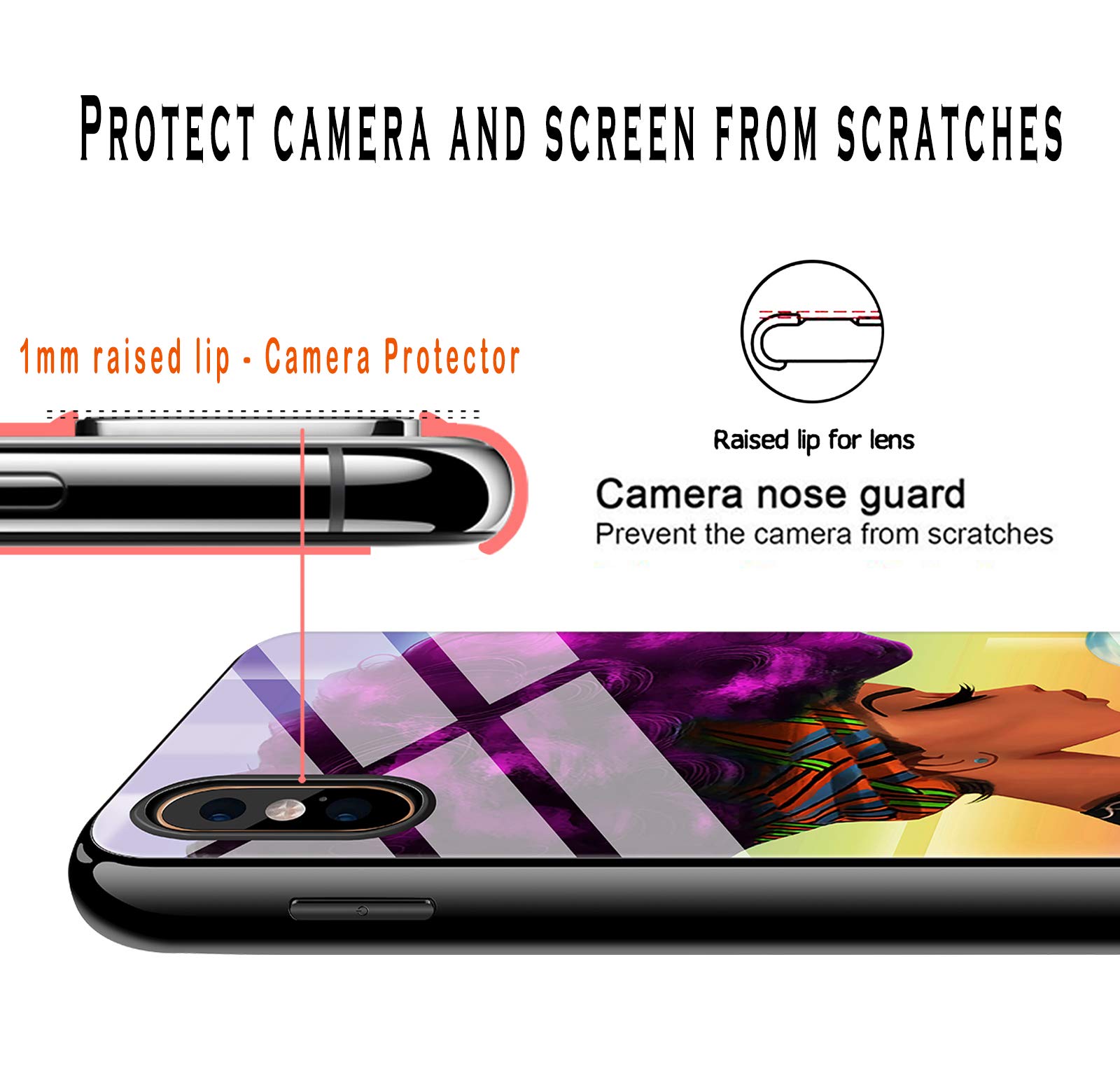 Premium Shockproof iPhone 7/8/Xr/Xs/11 Pro Max Case - Slim Protective Cover with Military-Grade Drop Protection | Perfect for Outdoor Activities, Travel & Daily Use