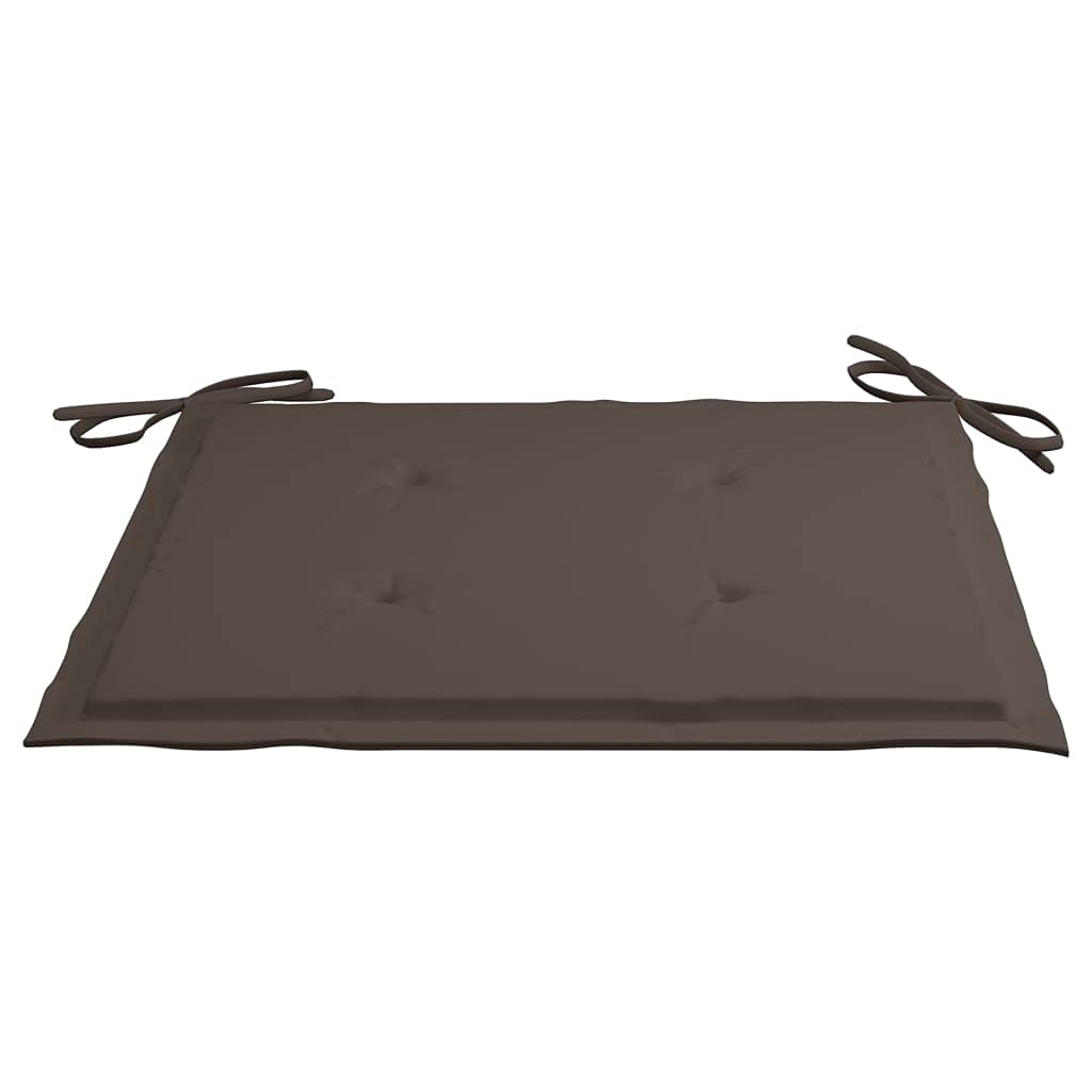 4-Piece Garden Chair Cushions Set with Ties - 15.7