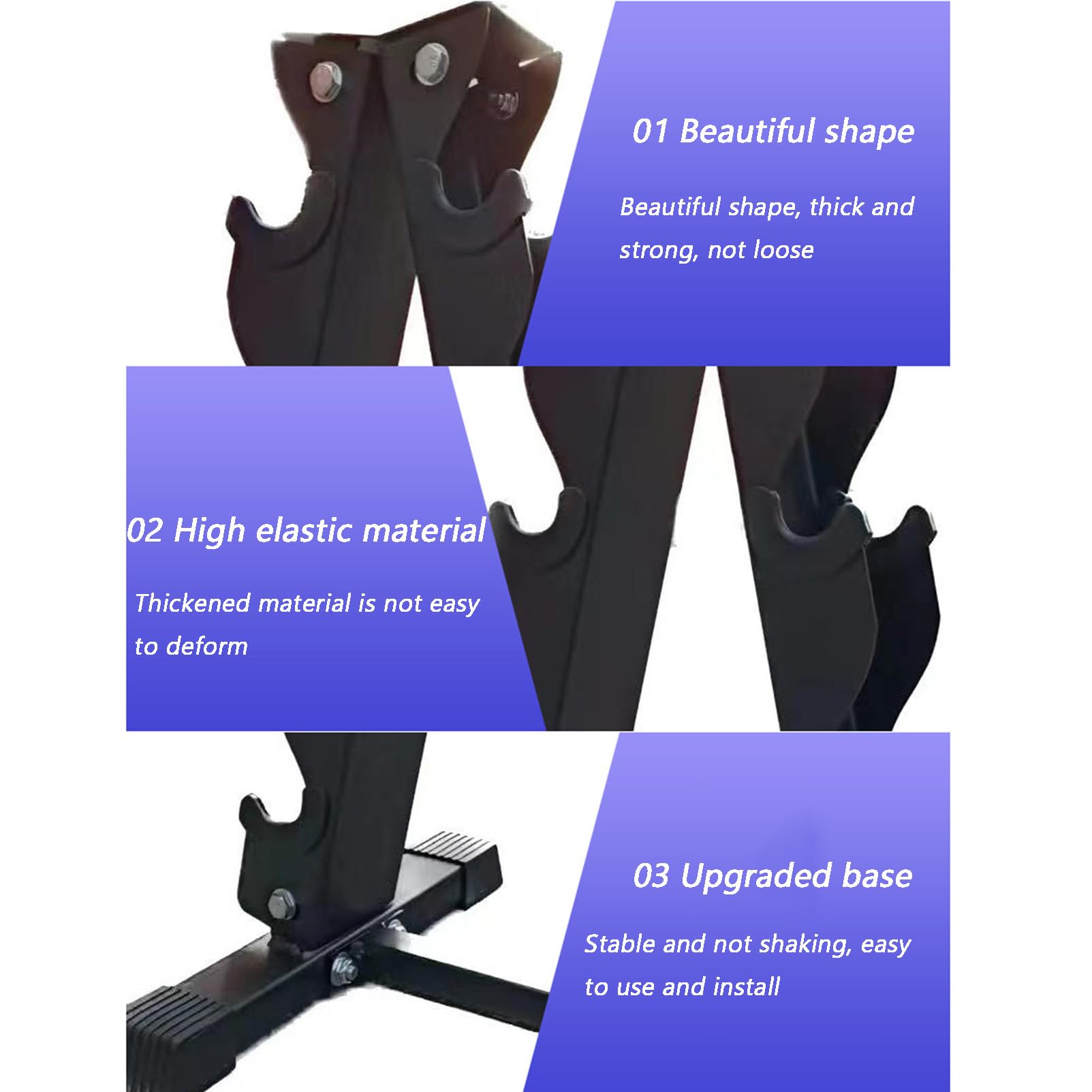 5/4/3 Tier Dumbbell Rack - Heavy Duty Weight Storage Stand for Home Gym, Dumb Bell Holder Organizer with Large Capacity, Space Saving Tree Rack & Weight Tower for Workout Equipment (Perfect for Garage, Basement or Fitness Room Organization)