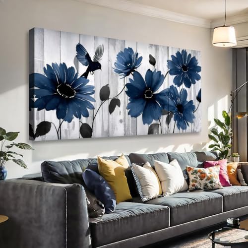 Blue floral