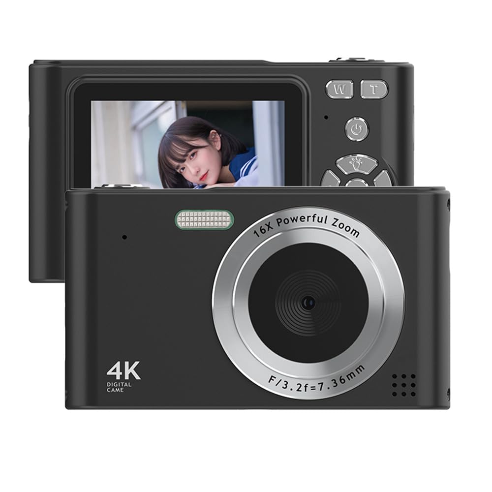 Andoer 4K 48MP Digital Camera with 2.4