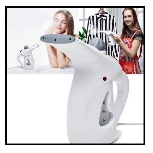 BeauZara Professional 2-in-1 Facial Steamer & Hair Steamer with Handheld Garment Steamer Function | Portable Electric Iron for Skin Care, Hair Treatment & Clothes Wrinkle Removal | Perfect for Home Spa, Salon & Travel Use