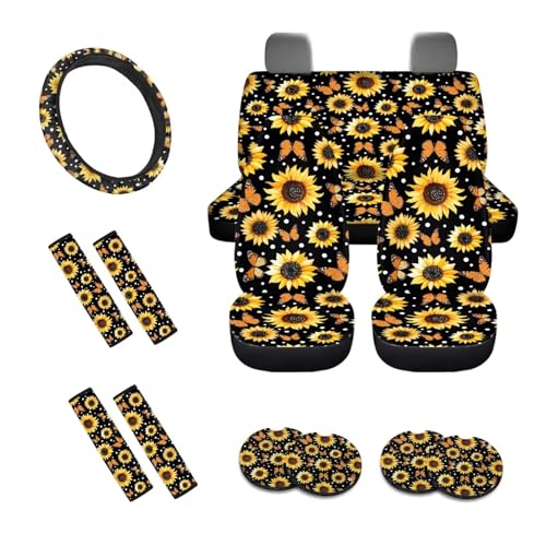 Sunflower Butterfly Dot