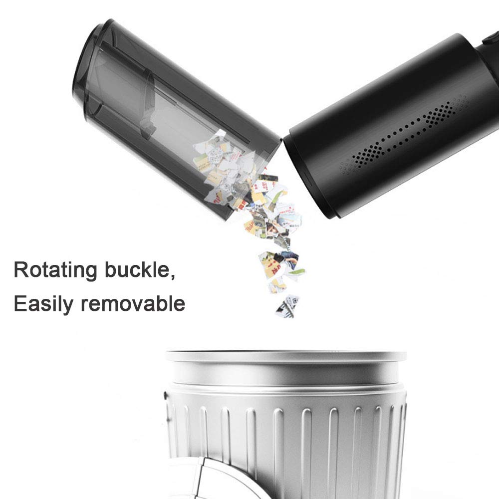 REDSHORE 6KPA Cordless Handheld Vacuum Cleaner - Lightweight Portable Wet/Dry Vacuum with Quick Charge Tech - Ideal for Home, Car & Pet Hair Cleaning (White)