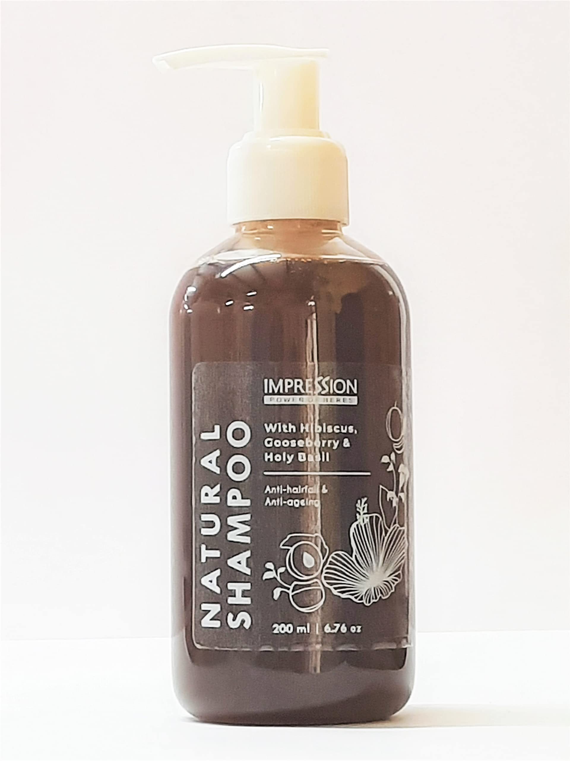Natural Hair Growth Shampoo - Anti Hair Loss & Anti Aging Formula for Thicker, Healthier Hair - Perfect for Daily Use & Hair Repair Treatment