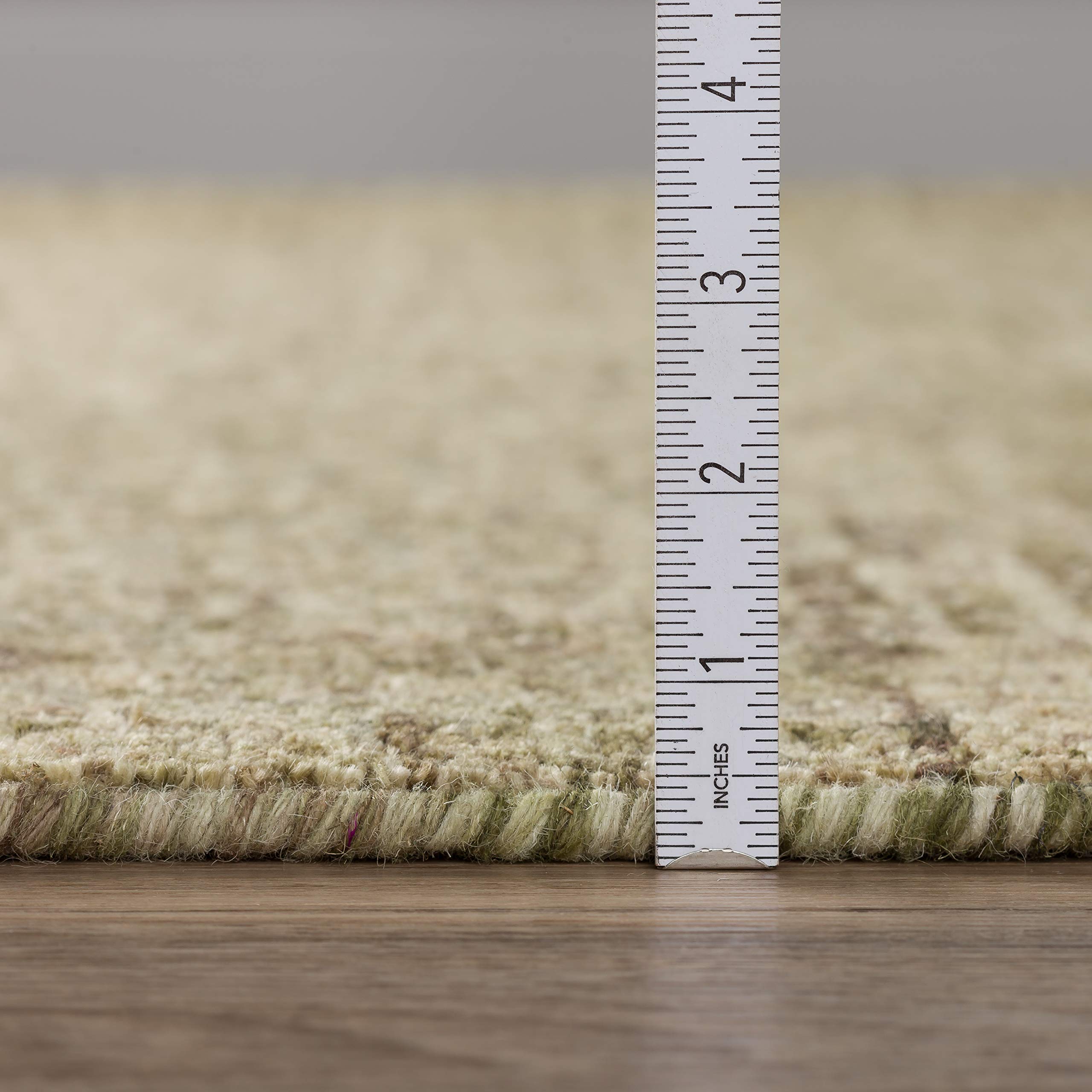 Addison Rugs Eastman Green 9' x 13' Rectangle Soft Area Rug - Easy Clean, Non-Shedding, Stain Resistant - Perfect for Bedroom, Living Room, Dining Room, Entryway & Kitchen - Cozy Home Decor & Floor Protection