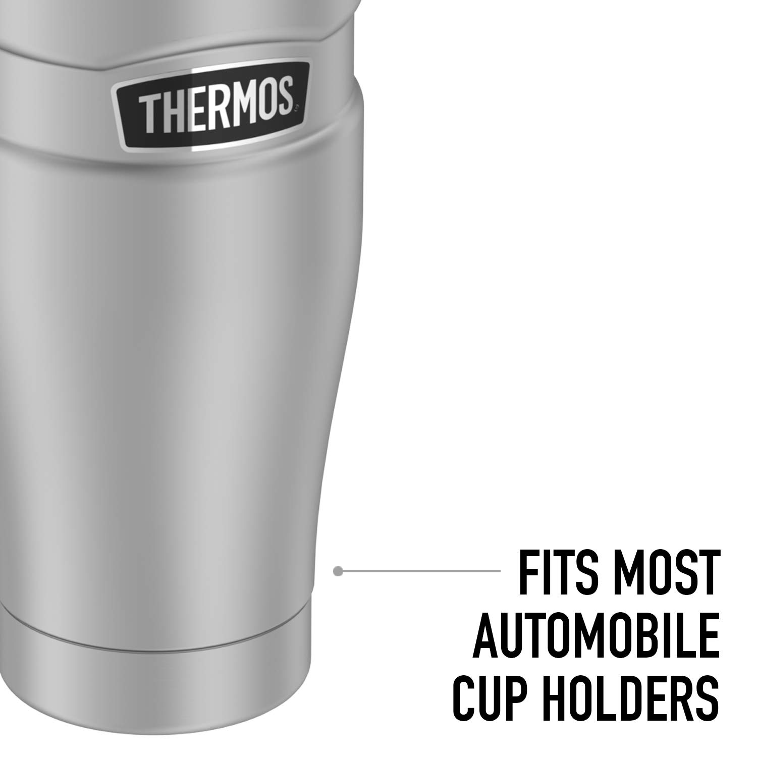 Batman Batcave Thermos Stainless Steel Travel Tumbler - 16oz Vacuum Insulated Double Wall Stainless Steel Water Bottle for Superhero Fans, Office, Gym & Outdoor Adventures
